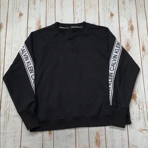 Calvin Klein black sweat shirt size large